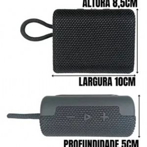 Caixa De Som Bluetooth Go 3 7.1 - Preto